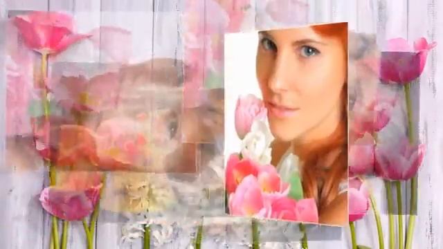 Слайд-шоу "Тюльпаны" для милых женщин любого возраста смотреть онлайн