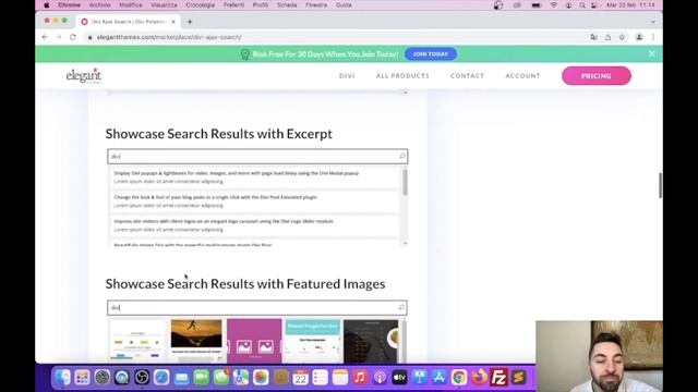 Estensione per Divi - Divi Ajax Search смотреть онлайн