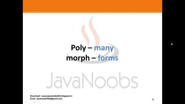 Object Oriented Programming - Q 03) Polymorphism смотреть онлайн