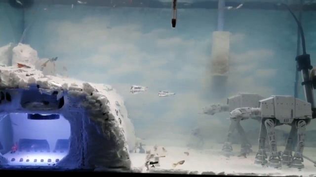 Star wars the battle of hoth diorama fish tank смотреть онлайн
