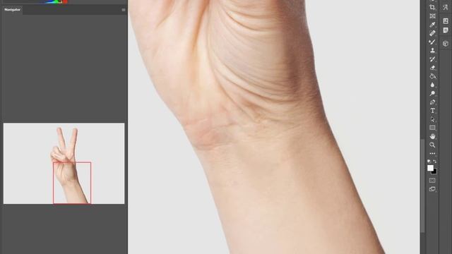 Как сделать изоляцию руки на новый слой. смотреть онлайн