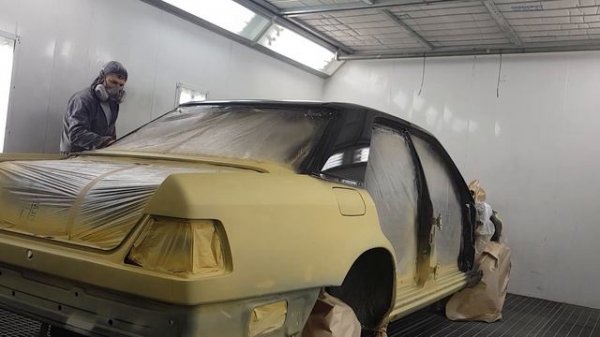 Покраска авто через грунт версия мокрый по мокрому