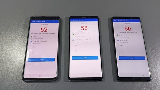 S10 Plus vs Note 9 vs Note 8 Antutu Benchmark Test смотреть онлайн