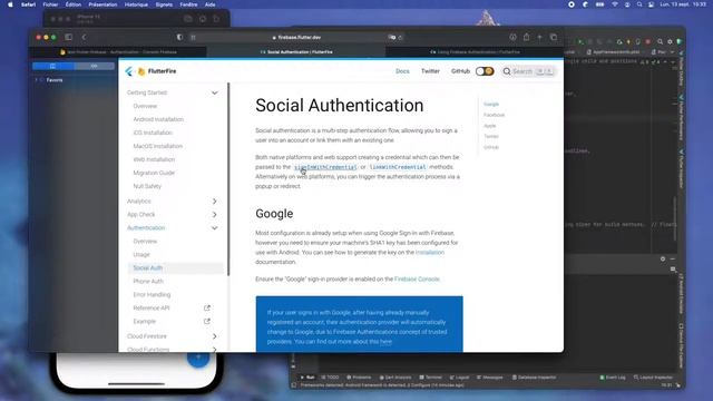 Flutter Firebase : authentification, configuration et connexion avec Google смотреть онлайн
