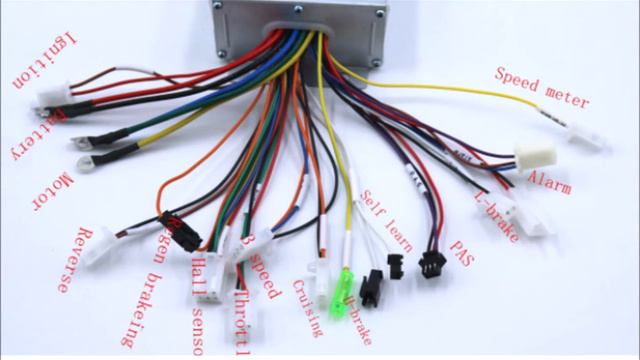 Sensor Sensorless BLDC motor controller Wiring Labels GREENTIME Type смотреть онлайн