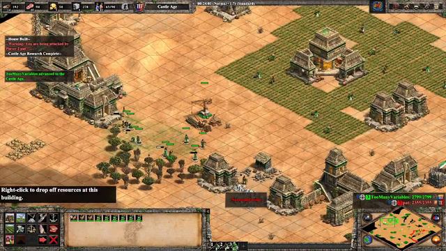 TooManyVariables (Mayans) vs pat (Lithuanians) -- AoE2: DE смотреть онлайн