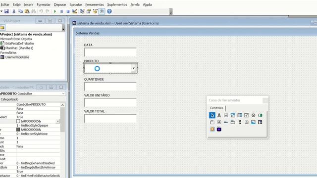 #3 Como criar lista de produtos e calcular os preços com combobox e textbox. #VBA #Excel #Projeto смотреть онлайн