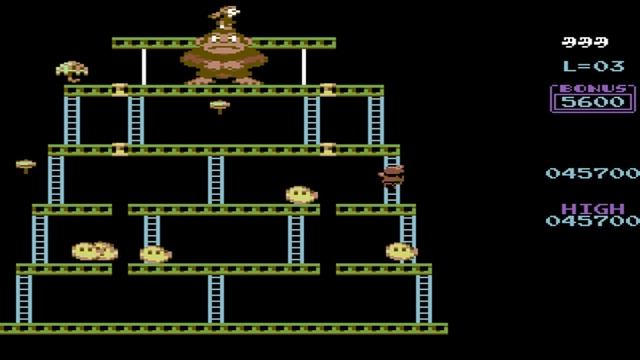 Donkey Kong: 2016 Remake (Commodore 64) смотреть онлайн
