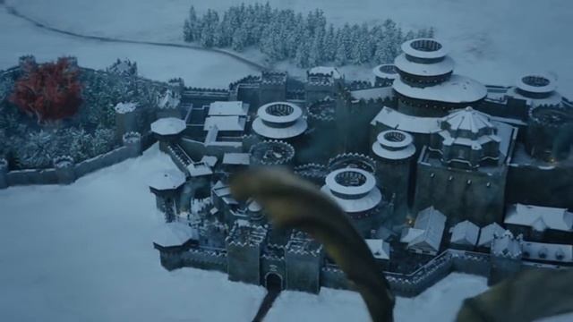 Game of Thrones 8x02 Daenerys and Jon Snow arrives Winterfell with Dragons Scene HD смотреть онлайн