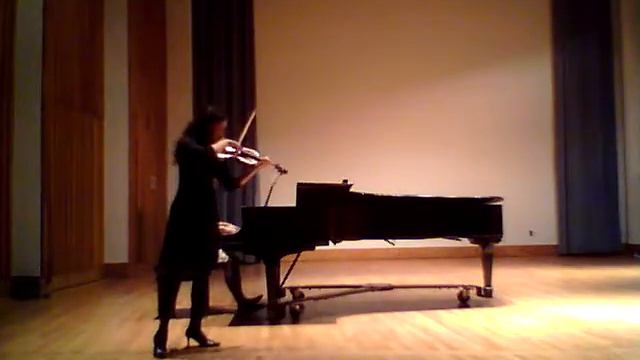 Introduction Et Rondo Capriccioso. Camille Saint-Saens. Maria Arrua, Violin. Jean Elder, Piano.