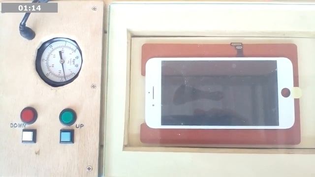 Самодельный аппарат для переклейки стекол iPhone смотреть онлайн