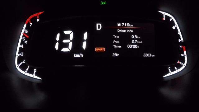 Kia Sonet 1.5L TOP SPEED, ACCELERATION (0 - 186 Km/h) смотреть онлайн
