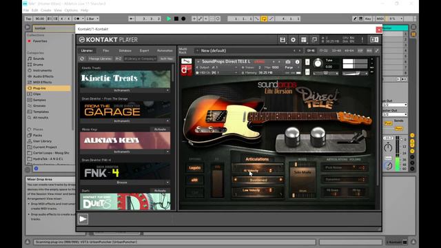 Direct TELE Lite - FREE Electric Guitar Kontakt Library by SoundProps #DirectTELELite #SoundProps смотреть онлайн