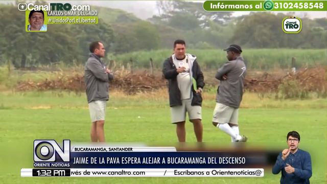 Jaime de la Pava buscará sacar al Bucaramanga del descenso смотреть онлайн