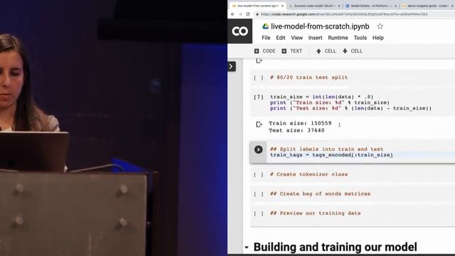 DevFestDc - 2019 - Sara Robinson - Live coding a machine learning model from scratch смотреть онлайн