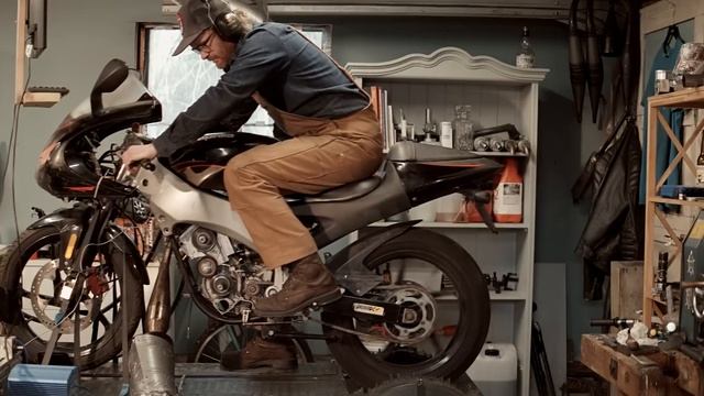 PiP Engined Aprilia RS50 on Dyno - I get the Most Eureka moment ever! смотреть онлайн