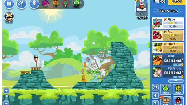 Angry Birds Friends Tournament Week 192 Level 2 NO POWER UP HighScore смотреть онлайн