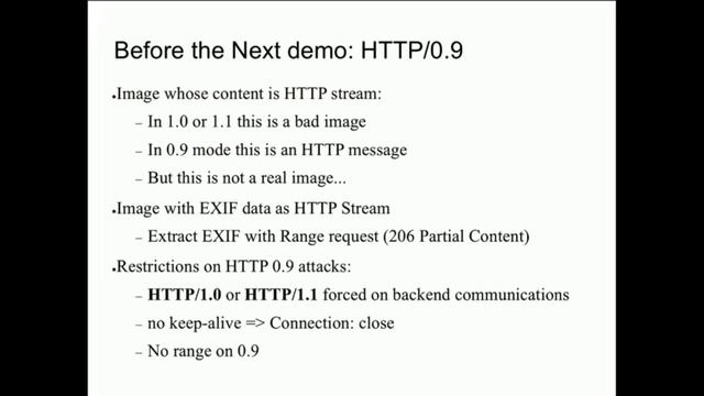 DEF CON 24 - Hiding Wookiees in HTTP: smuggling is a thing we should know better and care about смотреть онлайн