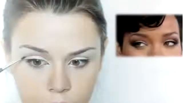 Макияж (ещё больше уроков вк ниже)Rihanna Makeup Tutorial Diamonds Stay Макияж Школа визажа! смотреть онлайн