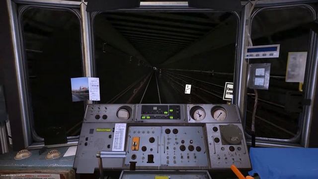 Trainz Simulator 2009 - Moscow Metro GZL (Замоскворецкая линия) Gameplay с информатором Часть 1 смотреть онлайн