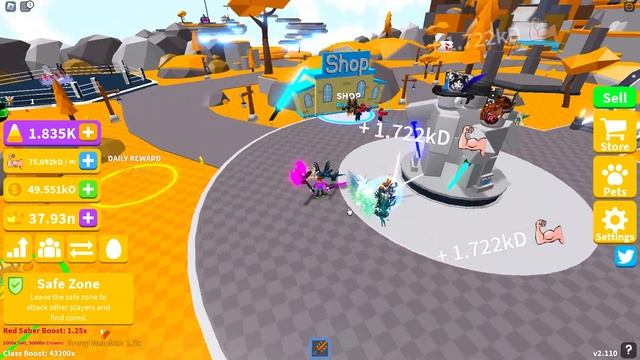 В ШОКЕ ОТ ЭТОГО ТРЕЙДА В САЙБЕР СИМУЛЯТОРЕ В РОБЛОКС! SABER SIMULATOR ROBLOX смотреть онлайн