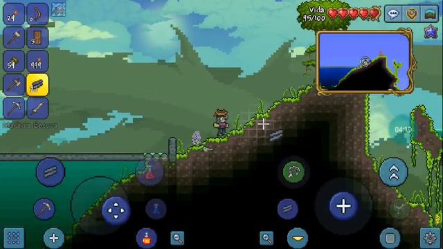 terraria- exploring new biomes! смотреть онлайн