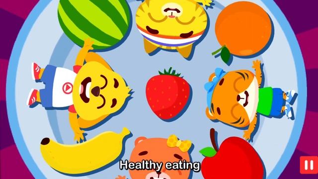 Healthy Food Song - Learn To Recognize Healthy And Unhealthy Foods | Kiddopia Nursery Rhymes