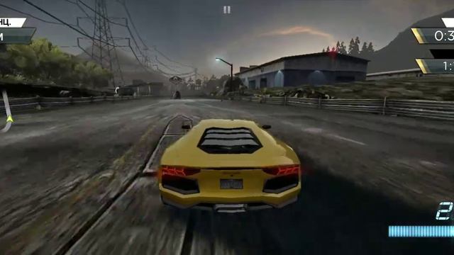 прохождения Need For Speed Most Wanted 3D version для Android часть 3. смотреть онлайн
