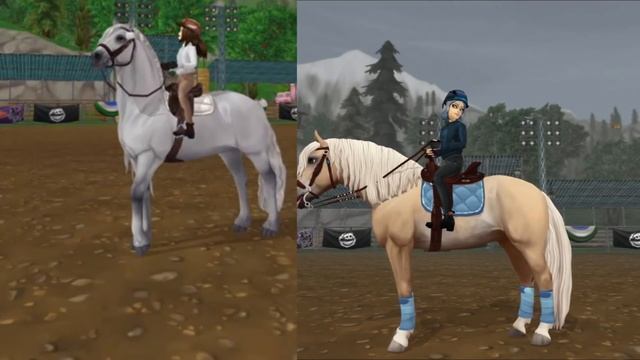 Finland Horse VS Fjord, Jorvik Wild Horse, Jorvik Friesian, North Swedish Horse [gaits/animations]