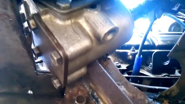 Установка рулевой ВАЗ на ЛуАз