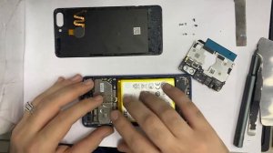 Замена Аккумулятора Zte Blade V9, Battery Replacement Zte Blade v9