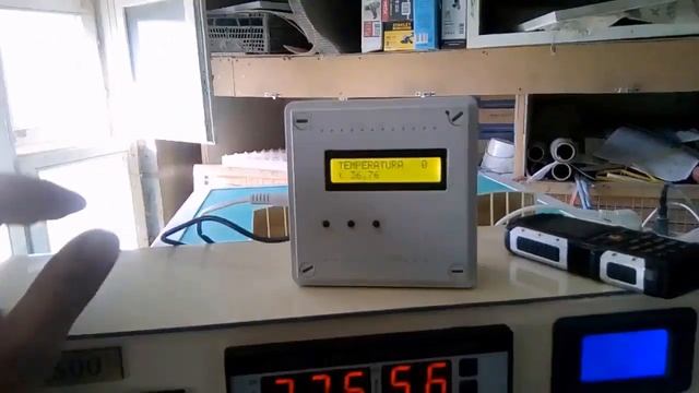 Модуль оповещения GSM для инкубатора. смотреть онлайн