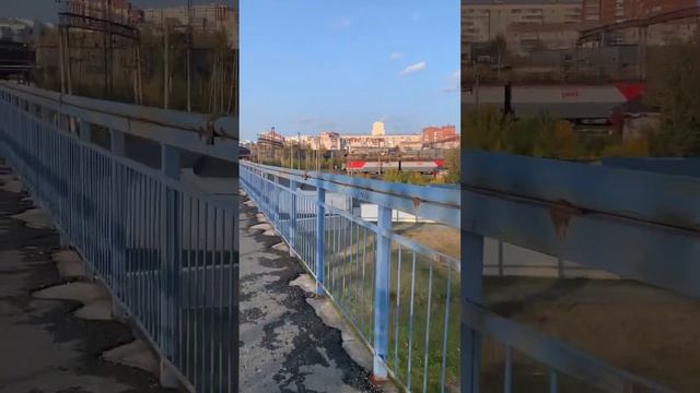 ТЭМ18ДМ-594 , 2ЭС10-038 и ТГМ6Д-??? На станции Свердловск-сорт смотреть онлайн