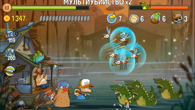 БОСС танк СТАЛЬНОЙ ГИГАНТ в Swamp Attack #13 Болотная Атака с Кидом. Финальная битва на болоте смотреть онлайн