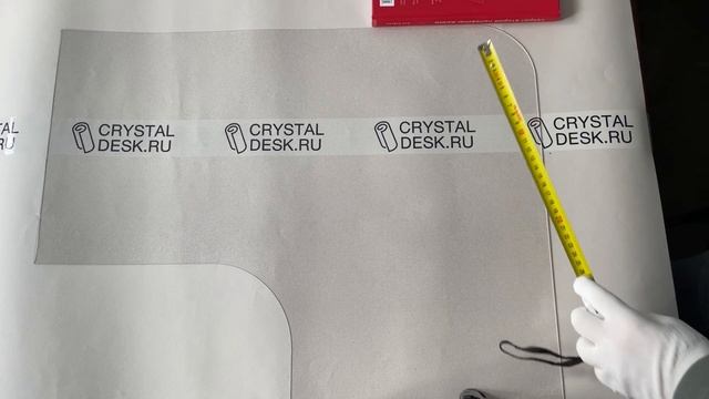 Замер радиуса скругления угла стола - CrystalDesk смотреть онлайн