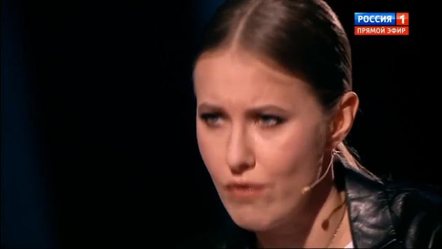 Собчак у Соловьева - Не интервью, а настоящий ПОЕДИНОК! смотреть онлайн