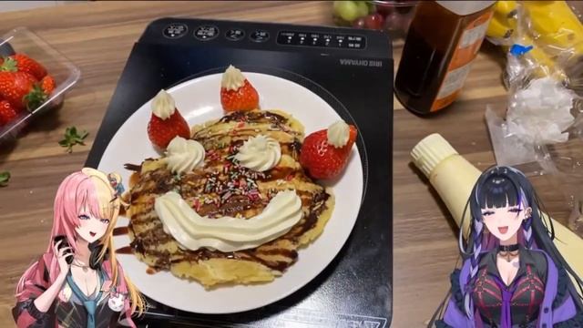 «Как готовить панкейки: инструкция от Котоки и Мелоко» [Nijisanji EN] Russub