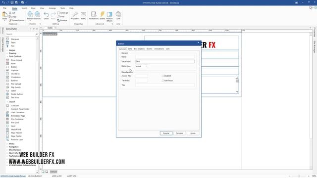 WYSIWYG Web Builder. How to make a form with side image (English CC) смотреть онлайн