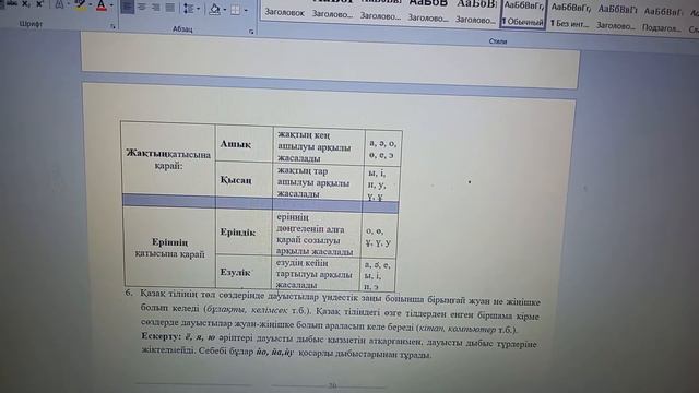 Дауысты дыбыс. смотреть онлайн