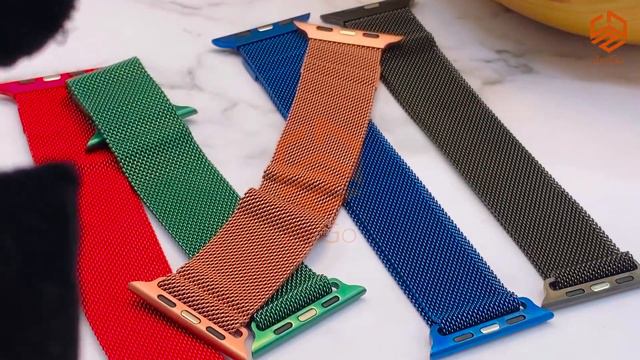 Apple Watch Milanese Loop Stainless Steel Straps 38/40/42/44 mm 🔥 For All Apple Watch Series. смотреть онлайн