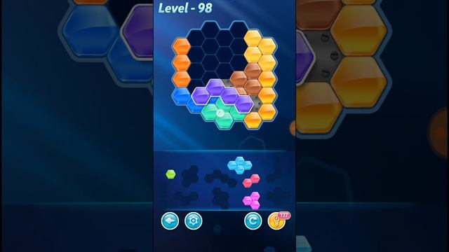 Block Hexa Puzzle Hero Level 98 Walkthrough смотреть онлайн
