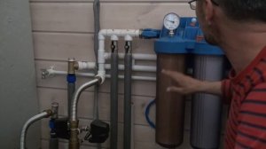 Система водоочистки для дома. Простая схема монтажа