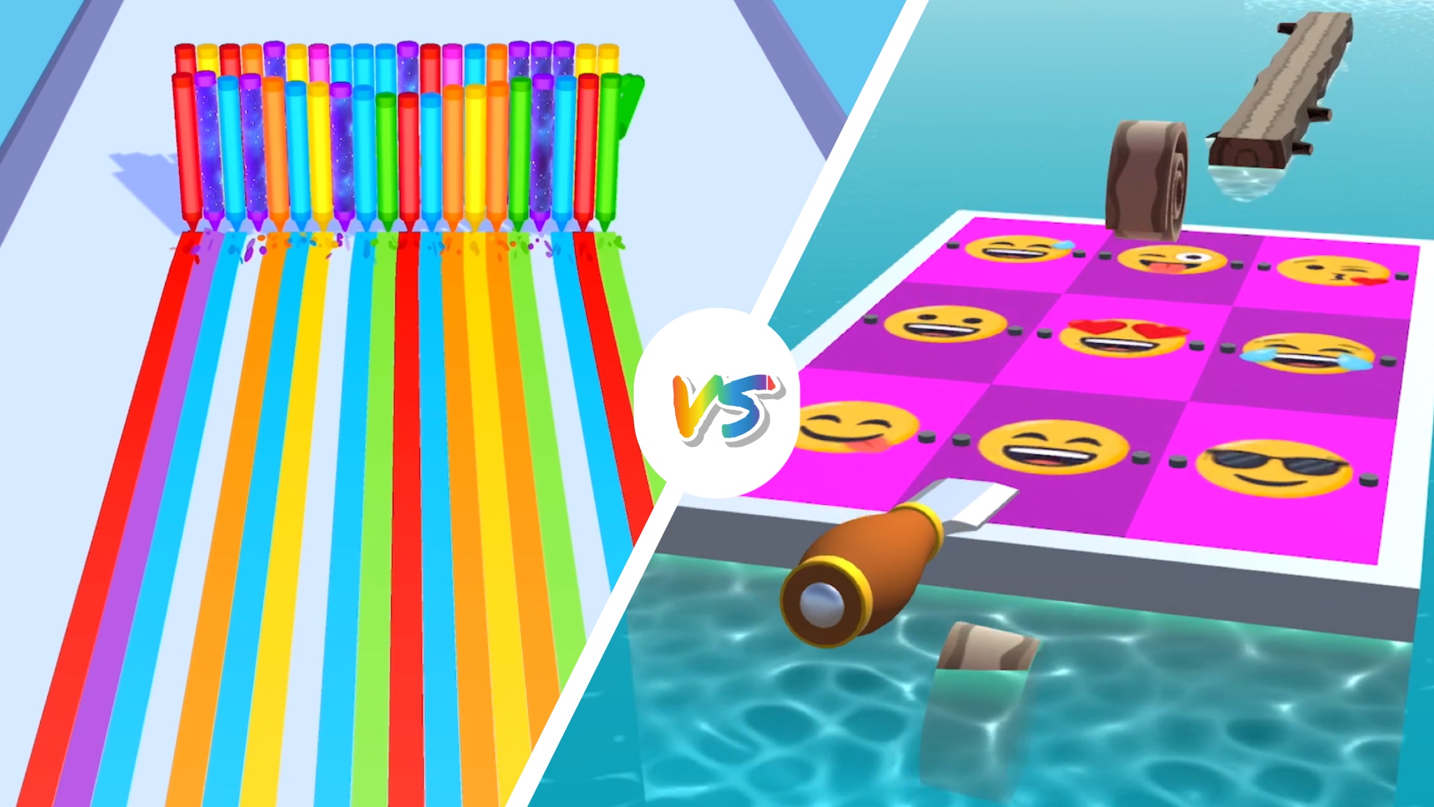 Pencil Rush 3D & Spiral Roll Gameplay Android iOS смотреть онлайн