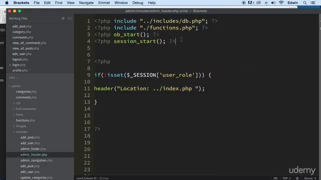 1 Creating the Profile Page - CMS PROFILE - PHP COURSE CMS PROJECT смотреть онлайн