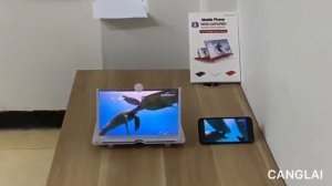 3D Увеличитель усилитель экрана подставка лупа для телефона смартфона