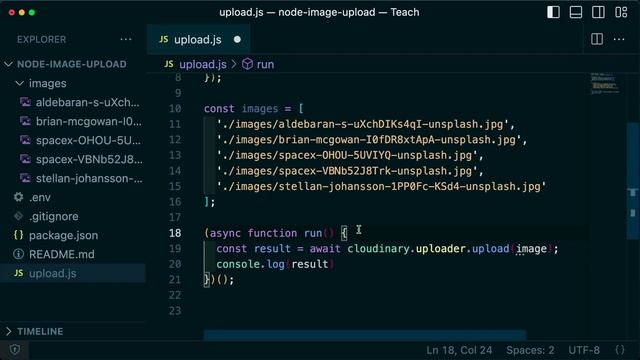 Uploading Images in Node.js with the Cloudinary Node SDK - Dev Hints смотреть онлайн