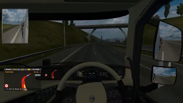 Euro Truck simulator 2 - возим грузы смотреть онлайн