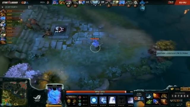 Самый долгий матч в про доте Cloud9 Vs SFZ Game2 (StarLadder Season 12) 21.03.15