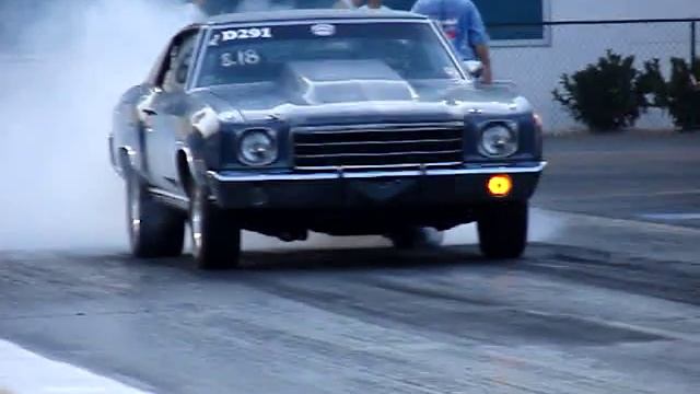 1970 Monte Carlo Burnout & Launch
