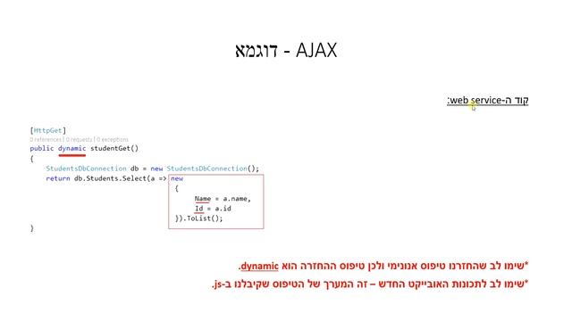 הרצאה 7 - Ajax смотреть онлайн